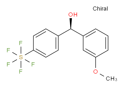 (R)-(4-(pentafluoromercapto)phenyl)(3-methoxyphenyl)methanol