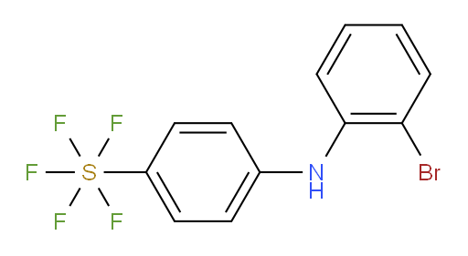 [4-[(2-Bromophenyl)amino]phenyl]sulfur pentafluoride