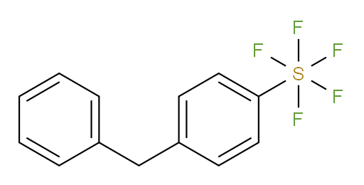 4-benzyl(pentafluoromercapto)benzene