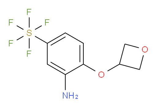 [3-Amino-4-(3-oxetanyloxy)phenyl]sulfur pentafluoride