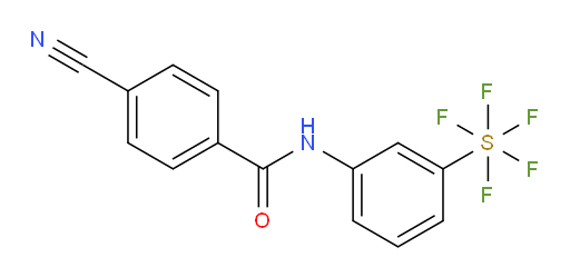 [3-[(4-Cyanobenzoyl)amino]phenyl]sulfur pentafluoride