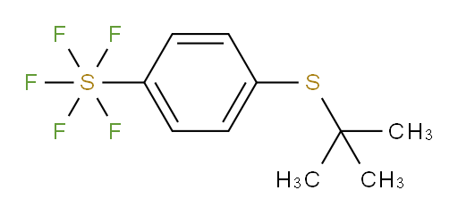 [4-[(1,1-Dimethylethyl)thio]phenyl]sulfur pentafluoride