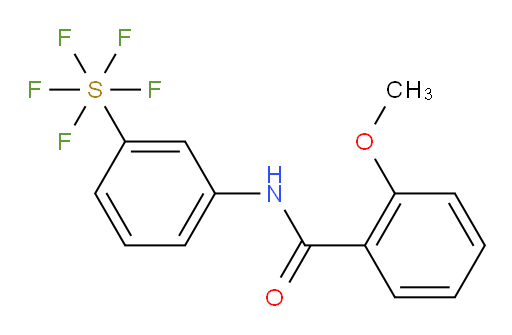 [3-[(2-methoxybenzoyl)amino]phenyl]sulfur pentafluoride