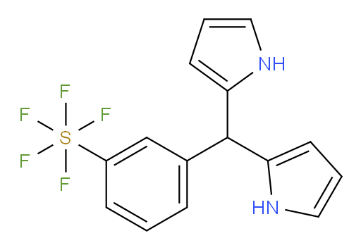 [3-(Di-1H-pyrrol-2-ylmethyl)phenyl]sulfur pentafluoride