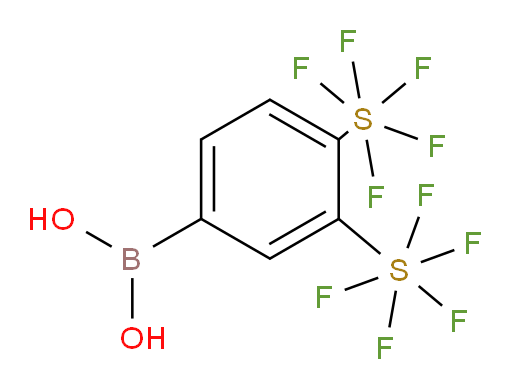 3,4-di(pentafluoromercapto)phenylboronic acid