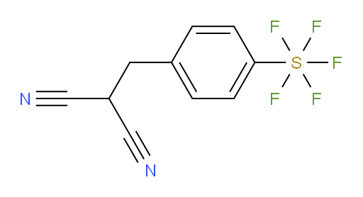 [4-(2,2-Dicyanoethyl)phenyl]sulfur pentafluoride