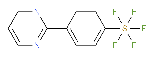4-(pyrimidin-2-yl)(pentafluoromercapto)benzene