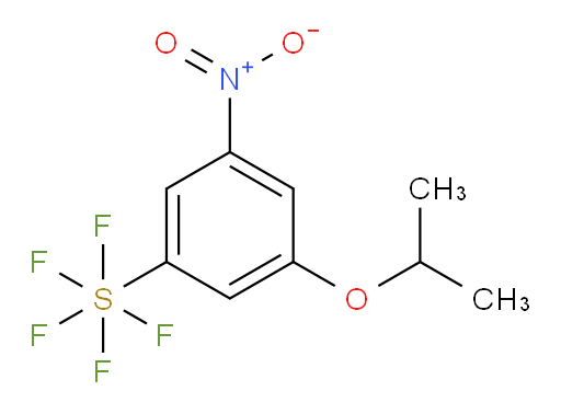 3-isopropoxy-5-nitro(pentafluoromercapto)benzene