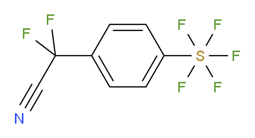 [4-(Cyanodifluoromethyl)phenyl]sulfur pentafluoride