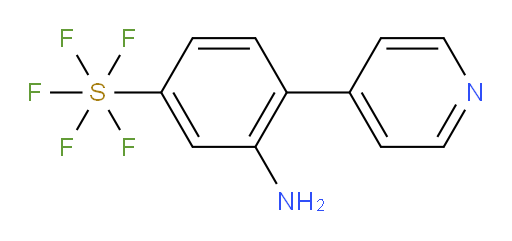 [3-Amino-4-(4-pyridinyl)phenyl]sulfur pentafluoride