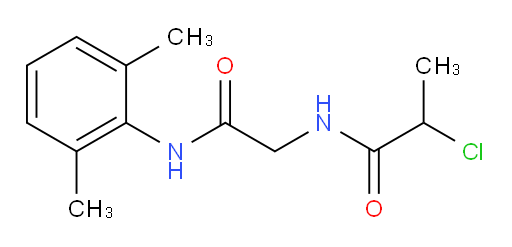2-chloro-N-{[(2,6-dimethylphenyl)carbamoyl]methyl}propanamide