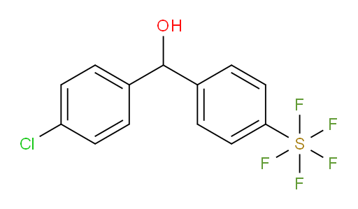 (4-chlorophenyl)(4-(pentafluoromercapto)phenyl)methanol