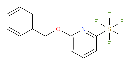 6-(benzyloxy)pyridine-2-ylsulfur pentafluoride