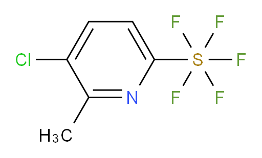 5-chloro-6-methylpyridine-2-ylsulfur pentafluoride