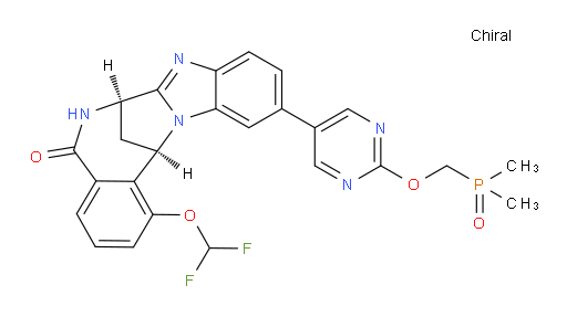 (7R,14R)-1-(difluoromethoxy)-11-[2-[(dimethylphosphinyl)methoxy]pyrimidin-5-yl]-6,7-dihydro-7,14-Methanobenzimidazo[1,2-b][2,5]benzodiazocin-5(14H)--one