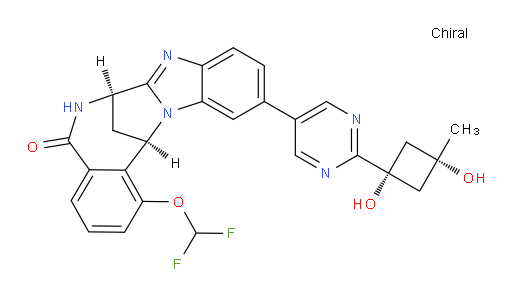 (7R,14R)-1-(difluoromethoxy)-11-[2-(cis-1,3-dihydroxy-3-methylcyclobutyl)-pyrimidin-5-yl]-6,7-dihydro-7,14-Methanobenzimidazo[1,2-b][2,5]benzodiazocin-5(14H)--one