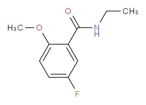 N-ethyl-5-fluoro-2-methoxybenzamide