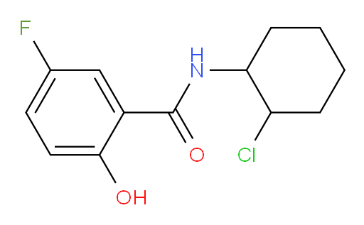 N-(2-chlorocyclohexyl)-5-fluoro-2-hydroxybenzamide