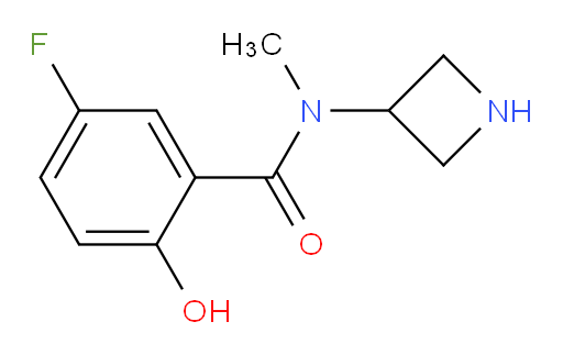 N-(azetidin-3-yl)-5-fluoro-2-hydroxy-N-methylbenzamide
