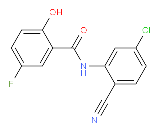 N-(5-chloro-2-cyanophenyl)-5-fluoro-2-hydroxybenzamide