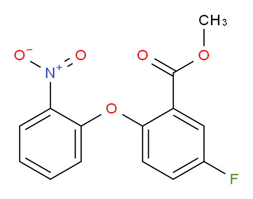 methyl 5-fluoro-2-(2-nitrophenoxy)benzoate