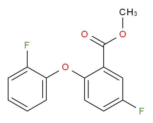 methyl 5-fluoro-2-(2-fluorophenoxy)benzoate