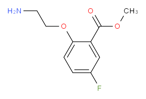 methyl 2-(2-aminoethoxy)-5-fluorobenzoate