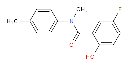 5-fluoro-2-hydroxy-N-methyl-N-(p-tolyl)benzamide