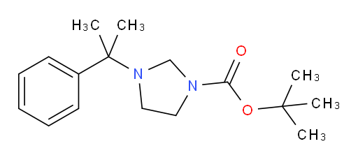 tert-butyl 3-(2-phenylpropan-2-yl)imidazolidine-1-carboxylate