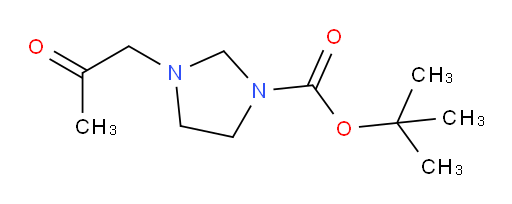tert-butyl 3-(2-oxopropyl)imidazolidine-1-carboxylate