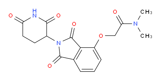 2-((2-(2,6-dioxopiperidin-3-yl)-1,3-dioxoisoindolin-4-yl)oxy)-N,N-dimethylacetamide