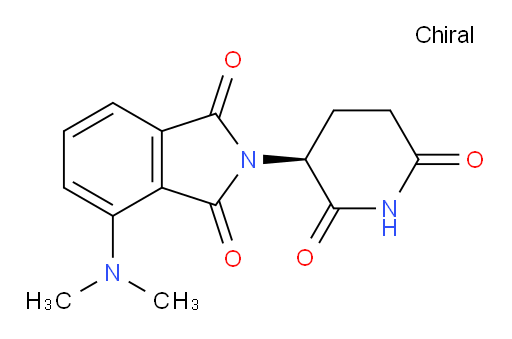 (S)-4-(dimethylamino)-2-(2,6-dioxopiperidin-3-yl)isoindoline-1,3-dione
