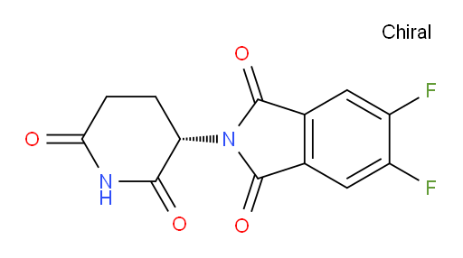 (S)-2-(2,6-dioxopiperidin-3-yl)-5,6-difluoroisoindoline-1,3-dione