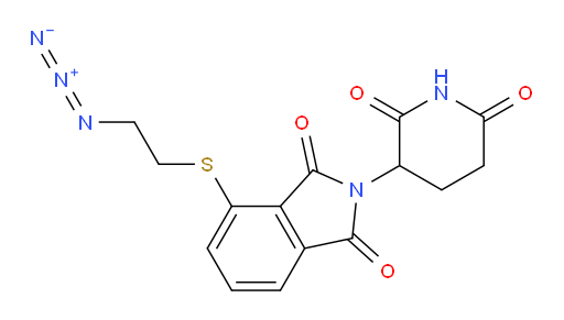 4-((2-azidoethyl)thio)-2-(2,6-dioxopiperidin-3-yl)isoindoline-1,3-dione