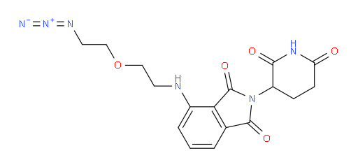 4-((2-(2-azidoethoxy)ethyl)amino)-2-(2,6-dioxopiperidin-3-yl)isoindoline-1,3-dione