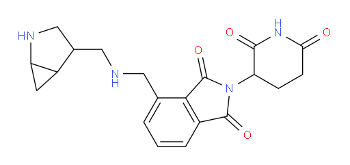 4-(((2-azabicyclo[3.1.0]hexan-4-ylmethyl)amino)methyl)-2-(2,6-dioxopiperidin-3-yl)isoindoline-1,3-dione