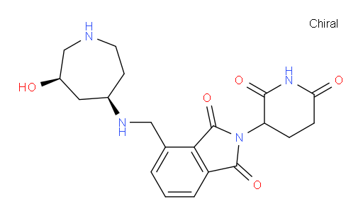 2-(2,6-dioxopiperidin-3-yl)-4-((((4R,6R)-6-hydroxyazepan-4-yl)amino)methyl)isoindoline-1,3-dione