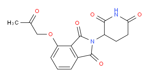 2-(2,6-dioxopiperidin-3-yl)-4-(2-oxopropoxy)isoindoline-1,3-dione