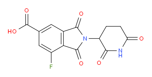 2-(2,6-dioxopiperidin-3-yl)-7-fluoro-1,3-dioxoisoindoline-5-carboxylic acid