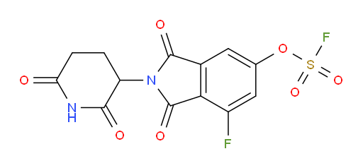 2-(2,6-dioxopiperidin-3-yl)-7-fluoro-1,3-dioxoisoindolin-5-yl sulfofluoridate