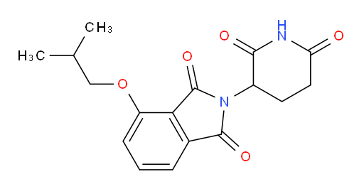 2-(2,6-dioxopiperidin-3-yl)-4-isobutoxyisoindoline-1,3-dione