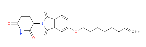2-(2,6-dioxopiperidin-3-yl)-5-(oct-7-en-1-yloxy)isoindoline-1,3-dione