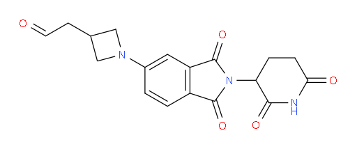 2-(1-(2-(2,6-dioxopiperidin-3-yl)-1,3-dioxoisoindolin-5-yl)azetidin-3-yl)acetaldehyde