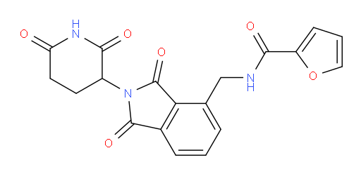 N-((2-(2,6-dioxopiperidin-3-yl)-1,3-dioxoisoindolin-4-yl)methyl)furan-2-carboxamide