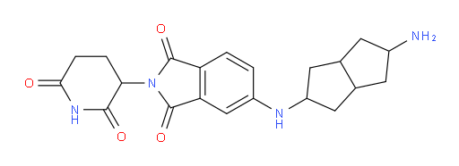 5-((5-aminooctahydropentalen-2-yl)amino)-2-(2,6-dioxopiperidin-3-yl)isoindoline-1,3-dione
