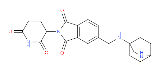5-((2-azabicyclo[2.2.2]octan-4-ylamino)methyl)-2-(2,6-dioxopiperidin-3-yl)isoindoline-1,3-dione