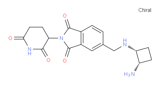 5-((((1R,2S)-2-aminocyclobutyl)amino)methyl)-2-(2,6-dioxopiperidin-3-yl)isoindoline-1,3-dione
