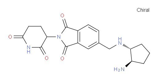 5-((((1R,2R)-2-aminocyclopentyl)amino)methyl)-2-(2,6-dioxopiperidin-3-yl)isoindoline-1,3-dione