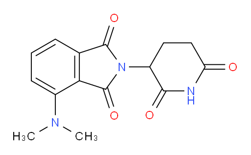 4-(dimethylamino)-2-(2,6-dioxopiperidin-3-yl)isoindoline-1,3-dione