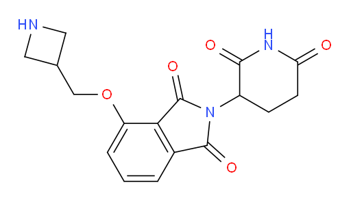 4-(azetidin-3-ylmethoxy)-2-(2,6-dioxopiperidin-3-yl)isoindoline-1,3-dione
